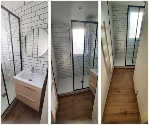 RÉNOVATION COMPLÈTE DE SALLE DE BAIN