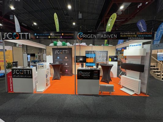 SCOTTI AU SALON HABITAT ET IMMOBILIER VIVING DE BREST